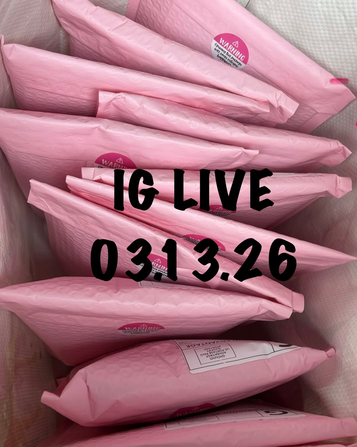 IG LIVE 03.13.26