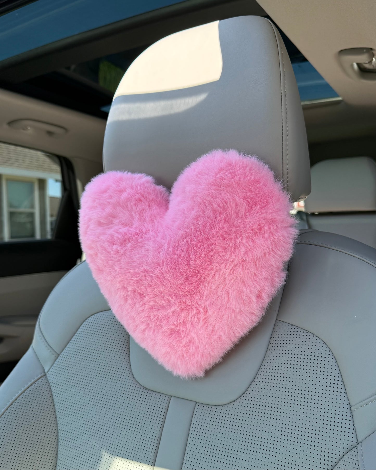 Heart Headrest Pair