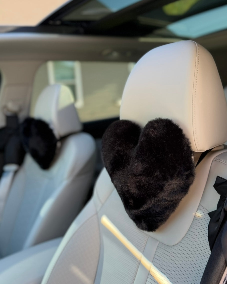 Heart Headrest Pair